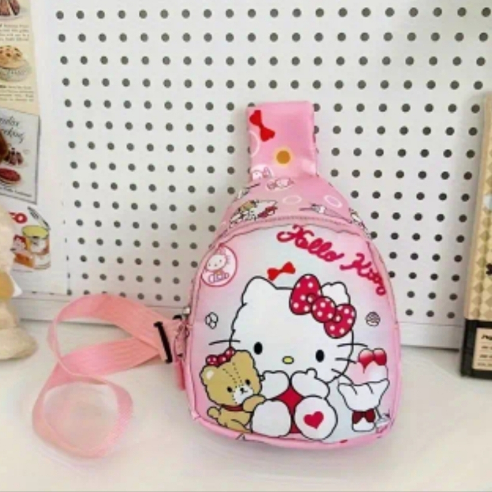 NWT! Sanrio Hello Kitty Fashion Colorblock Mini Backpack NEW